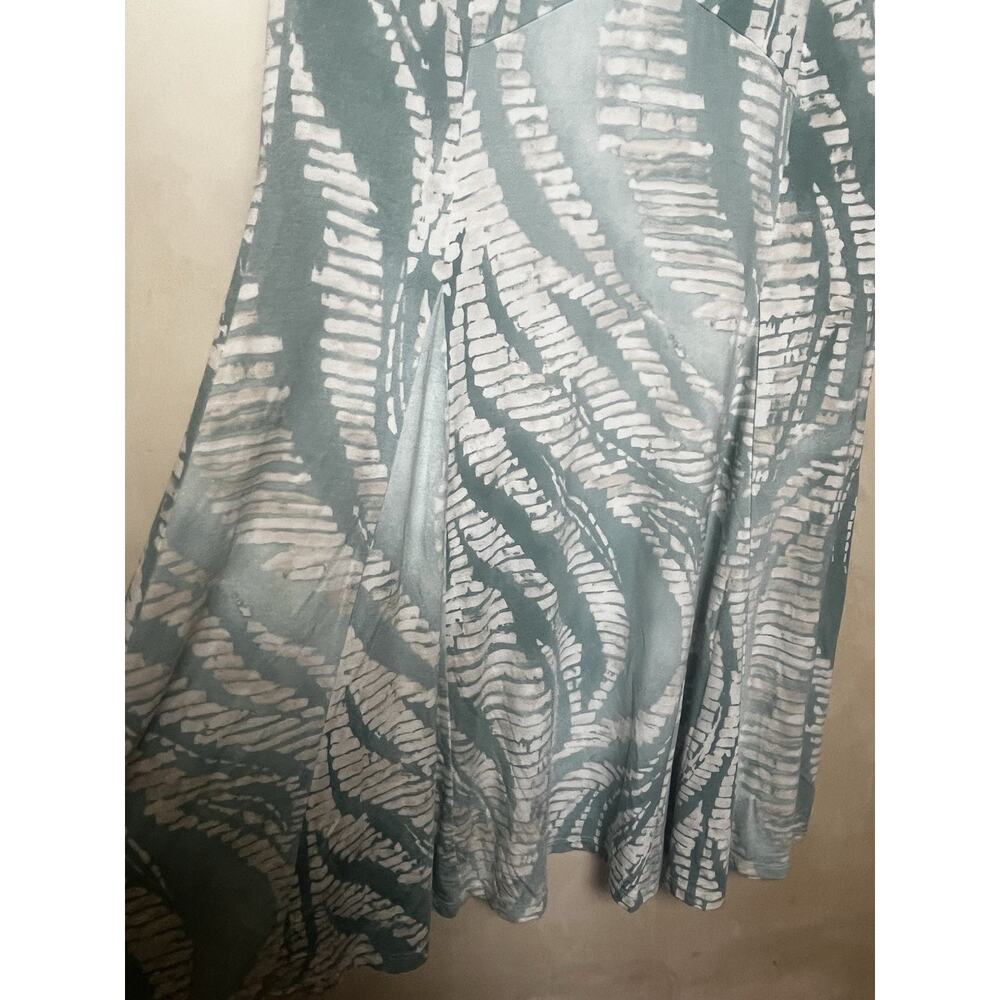 Tommy Bahama Tropical Print Maxi Dress Sz XS Green Vacation Resort - Picture 7 of 9